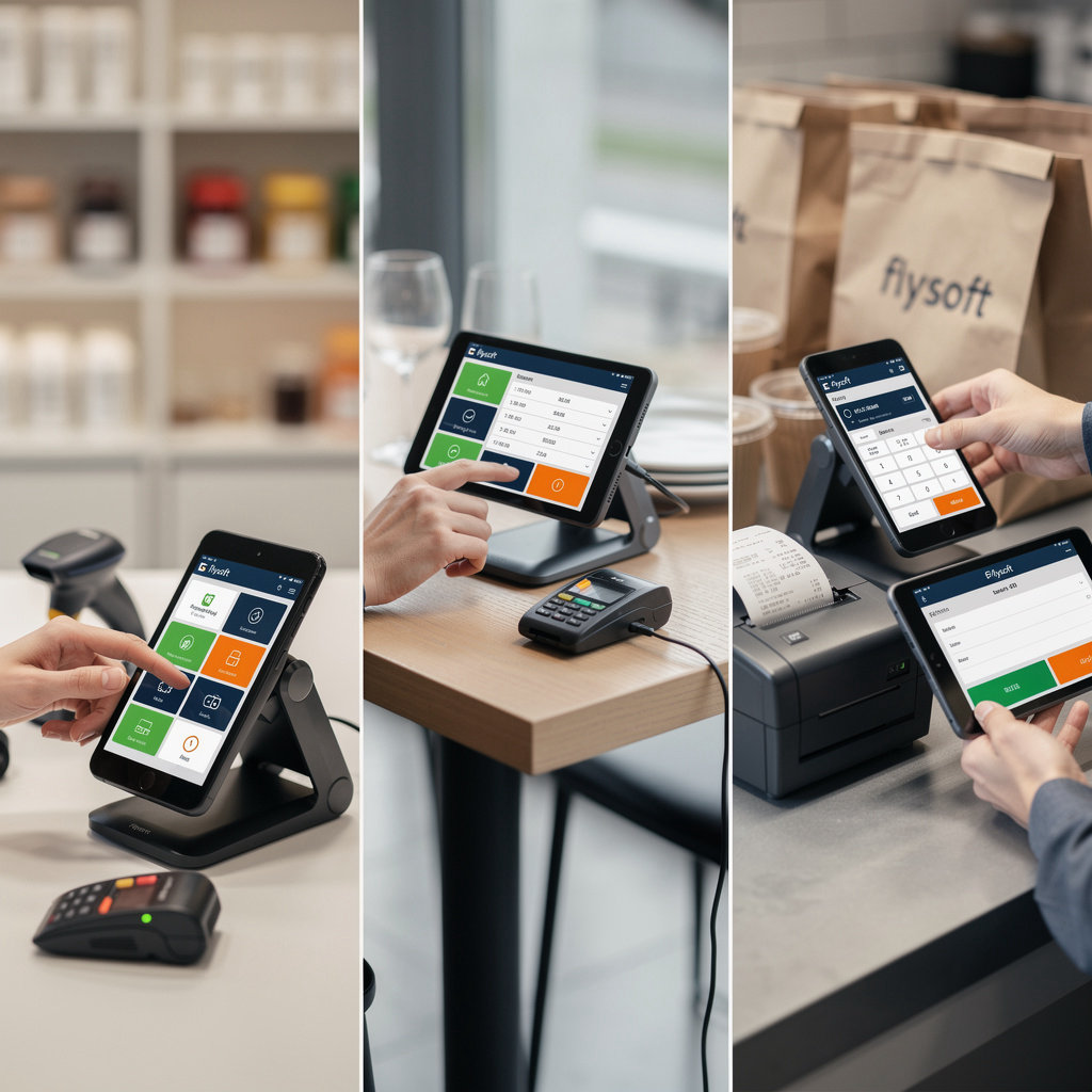 Flysoft POS systems for retail, restaurants, and gastronomy businesses in Berlin